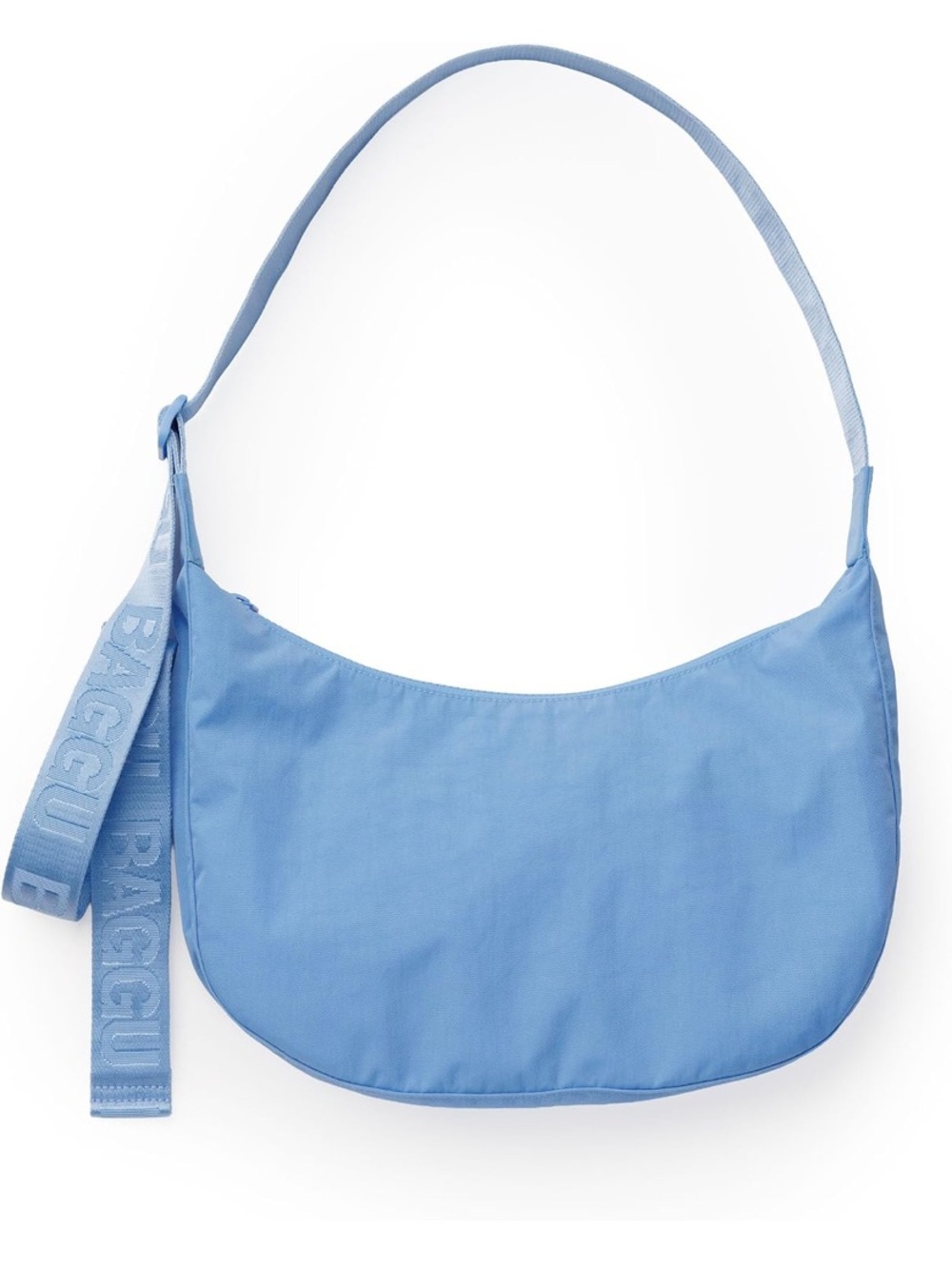 NWOT Baggu Crescent Shoulder Bag in Light Blue